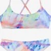 KangaRoos Grands Bonnets Bustier Bikini Femme Mélange De Couleurs -Lumiere de Bikini Boutique ccf25ab60c4bc754df72b85ed5ab0969