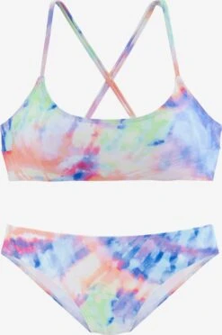 KangaRoos Grands Bonnets Bustier Bikini Femme Mélange De Couleurs