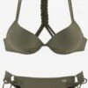 Buffalo Bikinis Push-up Push-up Bikini Femme Olive -Lumiere de Bikini Boutique cdce08806aaf8baf2f9915526225cc75