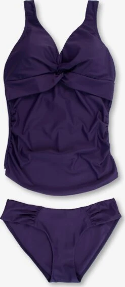 Tankinis Soutien-gorge Invisible Tankini Audrey Femme Violet Foncé