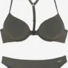 Bruno Banani Bikinis à Armatures Push-up Bikini Femme Olive -Lumiere de Bikini Boutique ced5118782f2b10d53e5914e0f9ba7b6