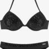 Bruno Banani Bikinis à Armatures Push-up Bikini Femme Noir -Lumiere de Bikini Boutique d0c5f0e31a69f125f82ce9531d3fd025