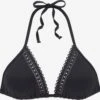 S.Oliver Hauts De Bikinis Triangles Triangle Hauts De Bikini Femme Noir -Lumiere de Bikini Boutique d2480e47259351ebaeb7be66d27b43ee
