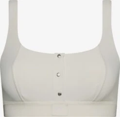 Calvin Klein Swimwear Hauts De Bikinis Bustiers Bustier Hauts De Bikini Femme Blanc