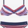 S.Oliver Bikinis à Armatures Push-up Bikini Femme Bleu -Lumiere de Bikini Boutique d7ae32459bf50fc6db2e6a4b6190d8cf