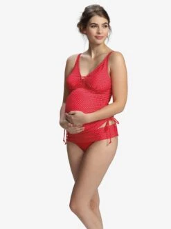 Tankinis Triangle Tankini AVA Femme Rouge -Lumiere de Bikini Boutique d7ddcb709a1841f1ecfade9118d4124a