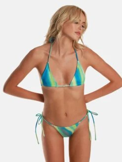 OW Collection Bas De Bikinis Bas De Bikini ARIEL Femme Jade / Pomme / Vert Clair -Lumiere de Bikini Boutique d827e9c7be6d5f36017843a09ae14103
