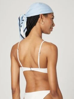 Hauts De Bikinis Avec Armatures Balconnet Hauts De Bikini Nela Femme Blanc -Lumiere de Bikini Boutique d8fc33d2a20e19d6442eefb0271a9866