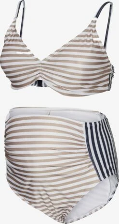 Mamalicious Grands Bonnets Triangle Bikini Vega Femme Noisette / Blanc