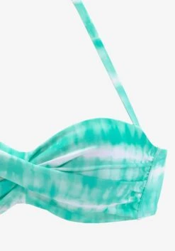 S.Oliver Hauts De Bikinis Bandeaux Bandeau Hauts De Bikini Femme Vert -Lumiere de Bikini Boutique d9c04e9c2b27213348ca94cea0723523