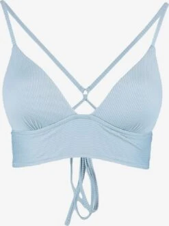 Trendyol Hauts De Bikinis Triangles Triangle Hauts De Bikini Femme Bleu Ciel