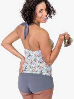 Tankinis Regular Tankini Femme Gris -Lumiere de Bikini Boutique dba36e1c048754635a75880c67f6e368