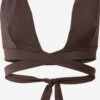 Hauts De Bikinis Triangles Triangle Hauts De Bikini Kaley Femme Marron -Lumiere de Bikini Boutique dc00ada1908525fc7e6274535cdeb516