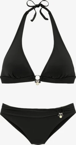 S.Oliver Grands Bonnets Regular Bikini Femme Noir
