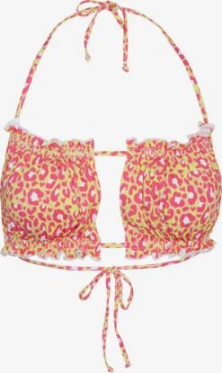 Vero Moda Hauts De Bikinis Col Montant Hauts De Bikini NiIkita Femme Rose