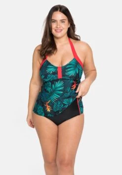 Sheego Tankinis Haut De Tankini Femme Noir -Lumiere de Bikini Boutique dd98bae40d3de4148acc5d842707d75e