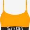 Calvin Klein Swimwear Hauts De Bikinis Bustiers Regular Hauts De Bikini Intense Power Femme Orange -Lumiere de Bikini Boutique ddc147891a325448ddbc97d0c1eb2814