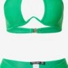 NASTY GAL Grands Bonnets Bikini Femme Vert -Lumiere de Bikini Boutique defebb479e97f921192590732a852c41