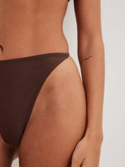 NA-KD Bas De Bikinis Bas De Bikini Femme Chocolat -Lumiere de Bikini Boutique e02eda90637c965b7d575da92b766d1e