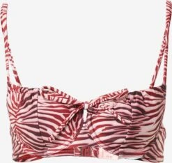 Hunkemöller Hauts De Bikinis Avec Armatures Balconnet Hauts De Bikini Brazil Femme Rouge