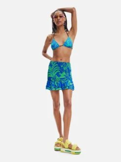 Desigual Maillots De Bain Shorts De Bain Milos Femme Bleu Roi -Lumiere de Bikini Boutique e3d521b98e433bd70fc93d49e6476007