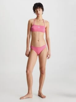 Calvin Klein Swimwear Hauts De Bikinis Bandeaux Bandeau Hauts De Bikini Femme Rose -Lumiere de Bikini Boutique e4684af56458d9f403145d35ccd328d0