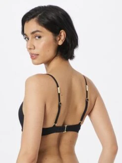 Calvin Klein Swimwear Hauts De Bikinis Triangles Triangle Hauts De Bikini Femme Noir -Lumiere de Bikini Boutique e64698b3d596cfd975a1d4dd2cc7497e