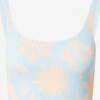 Roxy Grands Bonnets Soutien-gorge Invisible Hauts De Bikini Femme Bleu Clair -Lumiere de Bikini Boutique e7f4d4717f13606ddab3effc8e235ab8