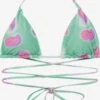 PULL & BEAR Hauts De Bikinis Triangles Triangle Hauts De Bikini Femme Jade -Lumiere de Bikini Boutique ea0bac2a2f8532298399197841efb1c4