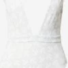 Maillots De Bain Une Pièce Maillot De Bain Femme Blanc / Blanc Cassé -Lumiere de Bikini Boutique ed49958cbf46f7a810dfd42127281eed