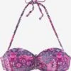 Buffalo Hauts De Bikinis Bandeaux Bandeau Hauts De Bikini Happy Femme Aubergine / Rose / Rose -Lumiere de Bikini Boutique ee4c4d303484b63d9373873b16f30fe4