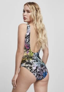 URBAN CLASSICS Maillots De Bain Une Pièce Bustier Maillot De Bain Femme Noir -Lumiere de Bikini Boutique efb6277605aef5fd60d54f7720594924