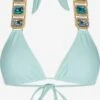Hauts De Bikinis Triangles Triangle Hauts De Bikini Boujee Femme Bleu -Lumiere de Bikini Boutique f1a220cef243075d9f888098169d6c3d