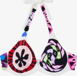 Desigual Hauts De Bikinis Triangles Triangle Hauts De Bikini Lacroix Femme Blanc