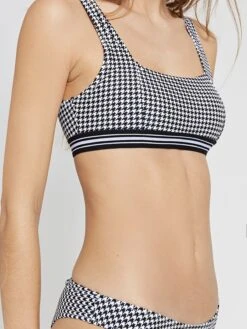 Shiwi Grands Bonnets Bustier Bikini Femme Noir / Blanc -Lumiere de Bikini Boutique f42012c6e09709c85c8fa93a6cff937e