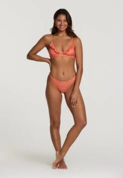 Shiwi Grands Bonnets Triangle Bikini Beau Femme Orange / Orange Foncé -Lumiere de Bikini Boutique f571506c58ca90a0fcab0339440ad8d6