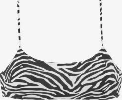 VENICE BEACH Hauts De Bikinis Bustiers Bustier Hauts De Bikini Femme Noir / Blanc