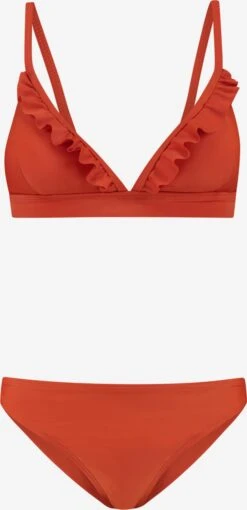 Shiwi Grands Bonnets Triangle Bikini Beau Femme Rouille