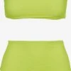 URBAN CLASSICS Bikinis Bandeaux Bandeau Bikini Femme Vert Clair -Lumiere de Bikini Boutique f83c016935d7fd7b11339233c17d70b5