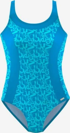VENICE BEACH Maillots De Bain Une Pièce Bustier Maillot De Bain Modelant Karibik Femme Bleu / Aqua