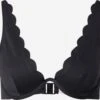 Hunkemöller Hauts De Bikinis Avec Armatures Triangle Hauts De Bikini Scallop Femme Noir -Lumiere de Bikini Boutique fb74baa0b51231e767a12db556e46b1b