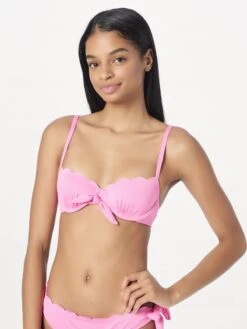 Hunkemöller Hauts De Bikinis Avec Armatures Balconnet Hauts De Bikini Scallop Femme Rose -Lumiere de Bikini Boutique fcc0c0a8cac259a77162288fddeb7d3d
