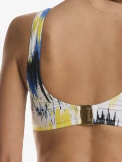 Wolford Hauts De Bikinis Bustiers Bustier Hauts De Bikini Scoop Neck Top Femme Bleu -Lumiere de Bikini Boutique fcc4afcd9ec29650c328186c41564866