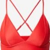 ONLY Hauts De Bikinis Triangles Triangle Hauts De Bikini BOBBY Femme Rouge Feu -Lumiere de Bikini Boutique fdb75b64636fe8b0f1e5038986ca8f31