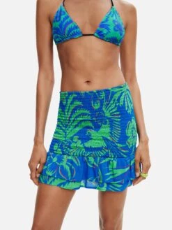 Desigual Maillots De Bain Shorts De Bain Milos Femme Bleu Roi -Lumiere de Bikini Boutique fe90d542a2a7043cfde987b5f4a7f986