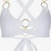 Hauts De Bikinis Col Montant Hauts De Bikini Euphoria Femme Blanc -Lumiere de Bikini Boutique fe94b8c3a1fc8c13d9216b3546f3db27